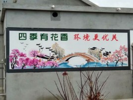 都江堰墙绘的特点和形势