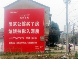 都江堰墙体广告在乡镇、农村市场的媒体优势