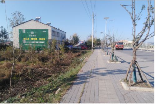 都江堰书山南院墙体广告